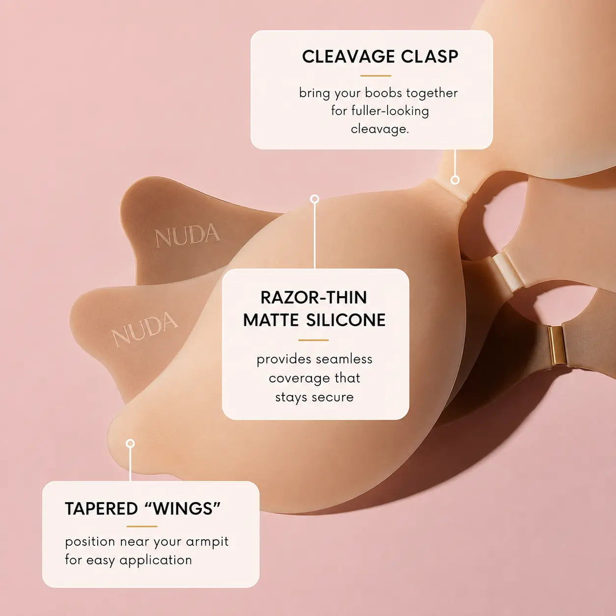 NUDA Cleavage™ bra